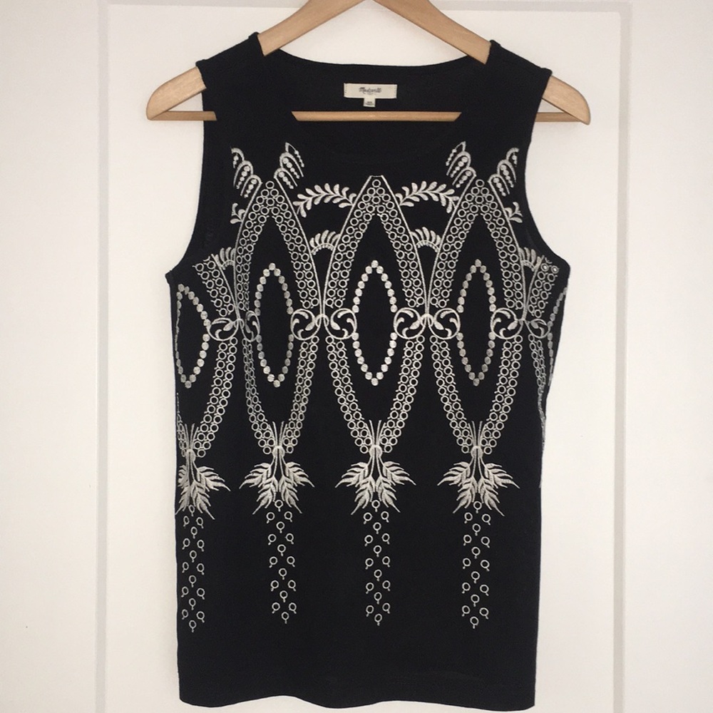 Madewell Embroidered Top